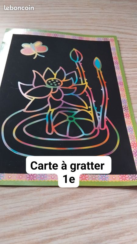 Carte a gratter enfant (image 1)