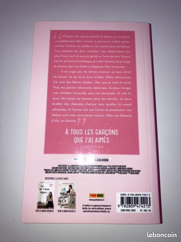 Livre à tous les garçons que j’ai aimés (image 3)