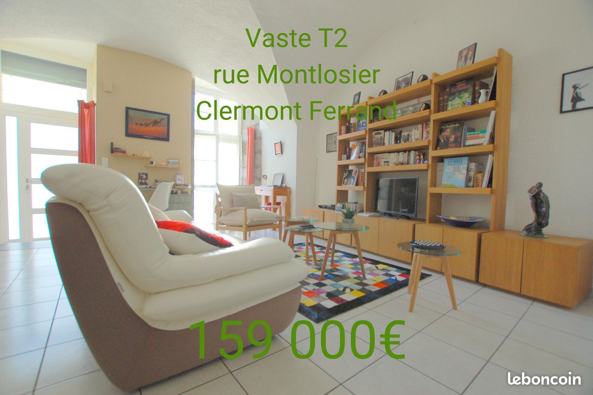 Appartement 2 pièces 72 m² · à Clermont-Ferrand · 72 m² · 159 000 €