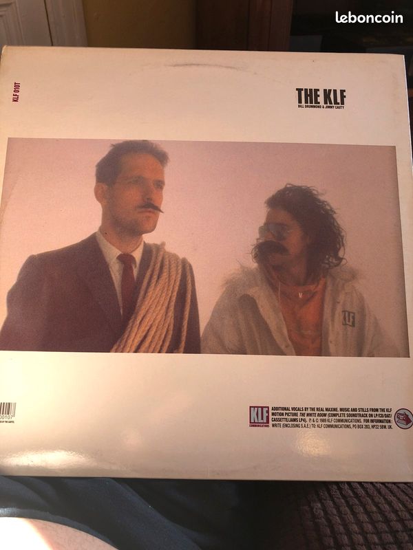 Vinyle THE K.L.F. 12’’45(2 TITRES) original uk london 1989 (image 2)