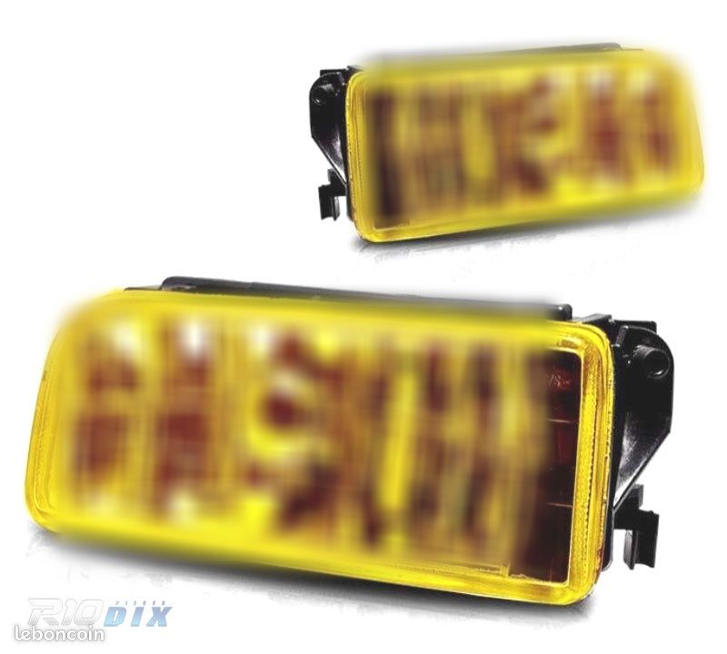 Phares antibrouillard bmw e36 jaune m65w (image 2)