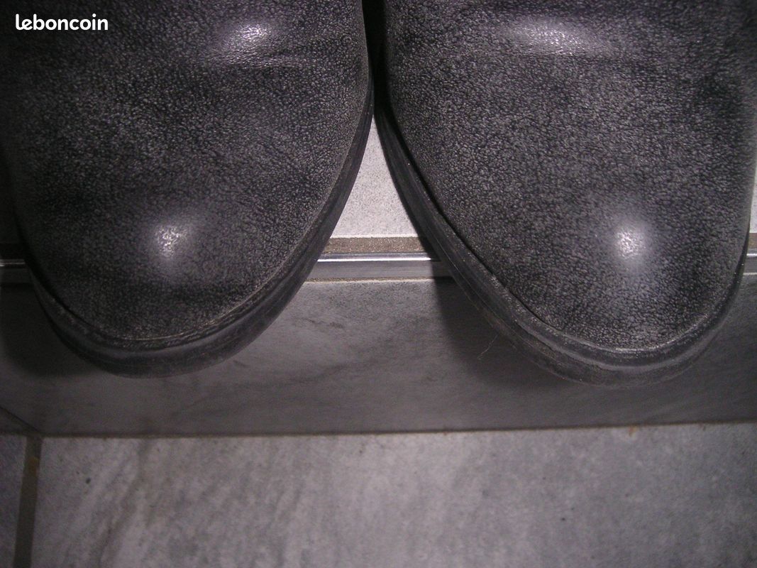 Bottines grises Just Fab (image 1)