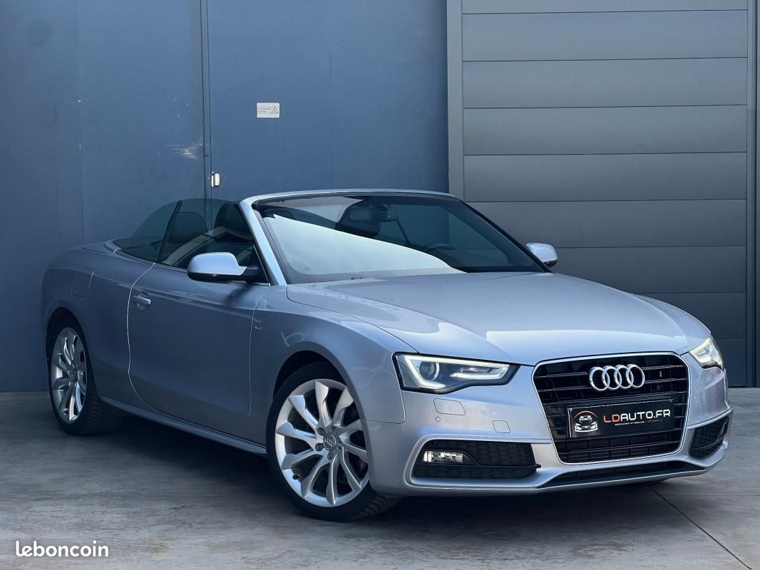 Audi A5 Cabriolet 1.8 TFSI 177 S line / CUIR SIEGES CHAUF VENTIL MODES DE CONDUITE ... (image 5)