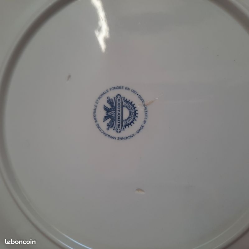 Lot 2 assiettes à dessert Vintage (image 9)