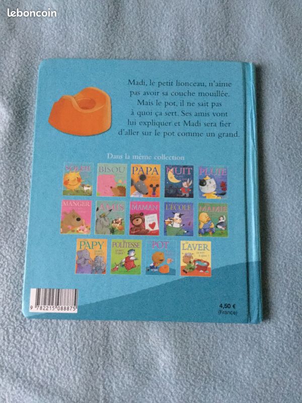 Livre enfant "Le pot ça sert à quoi ?" Sophie Bellier et Marie Quentrec (image 2)