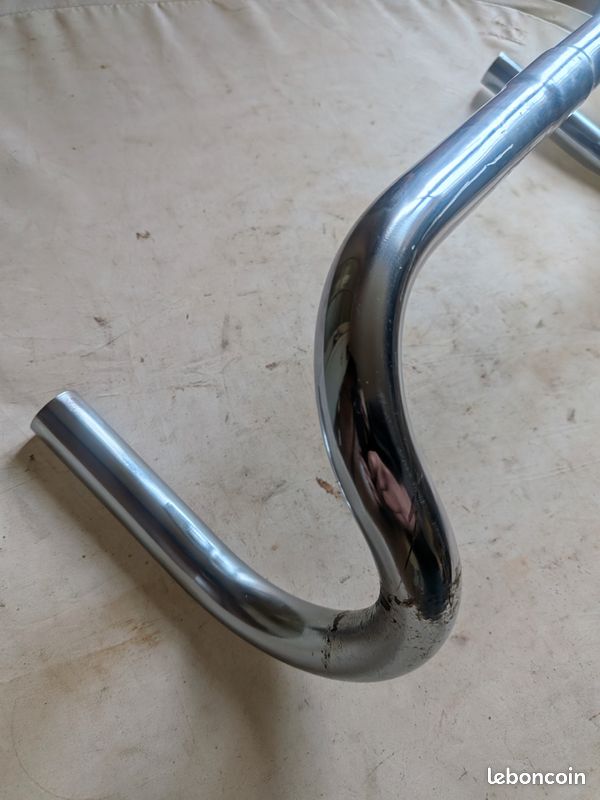 Cintre d'apprentissage - Guidon de trekking - Guidon de vélo 25,4 mm - Rétro - Largeur de poignée 62 cm