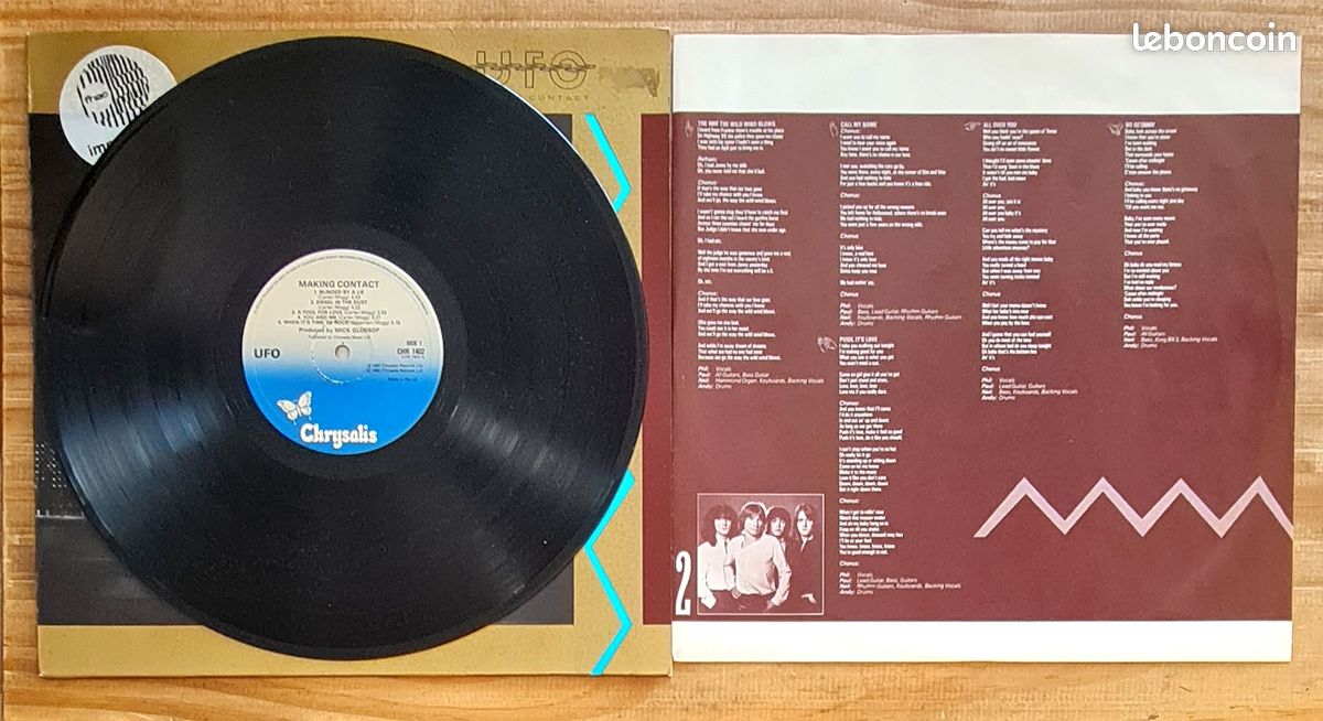 UFO : Making Contact (LP, Album33t) (image 3)