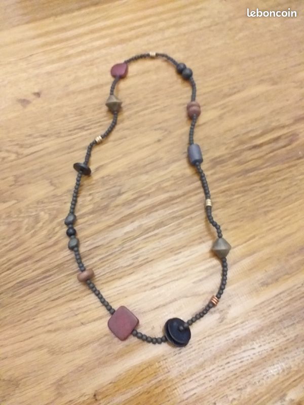 Vend collier en bois divers modèles (image 6)