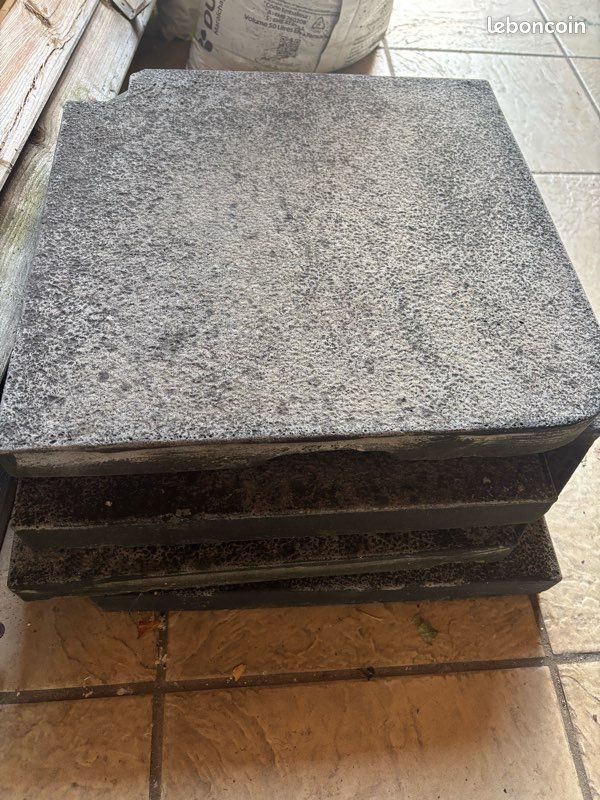 Lot 4 dalles x 20kg pour parasol deporté (image 1)