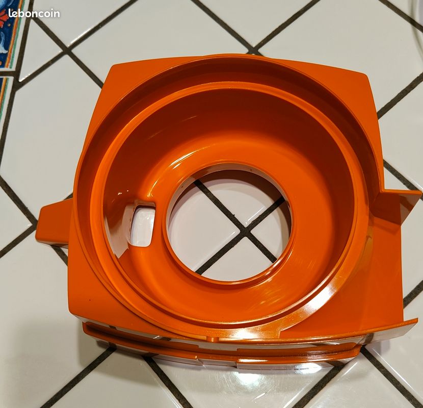 Centrifugeuse Moulinex N2 Vintage – Blanc Et Orange – Fonctionne, Proche Du Neuf