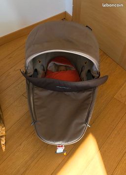 NACELLE lit berceau bebe confort windoo marron (image 1)
