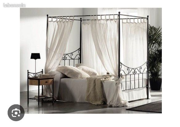 Vente d'un canapé/lit (sommier + matelas + deux coussins) (image 10)