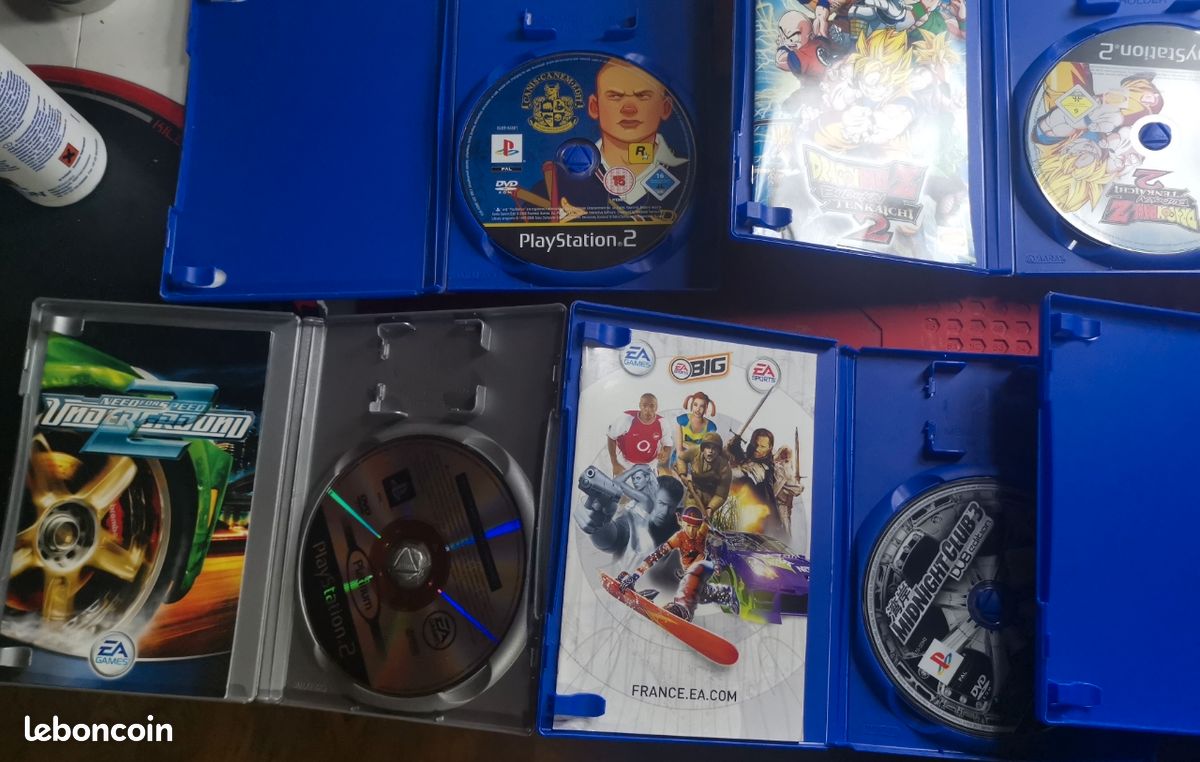 Lot De 5 Jeux PlayStation 2 PS2 PAL - Inclut Le Seigneur Des Anneaux: Les Deux Tours