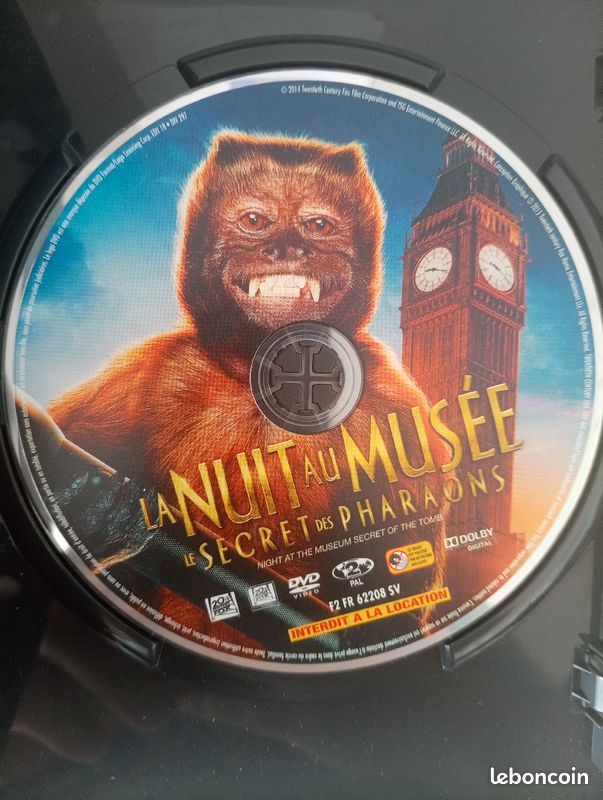 DVD la nuit au musée le secret des pharaons (image 3)