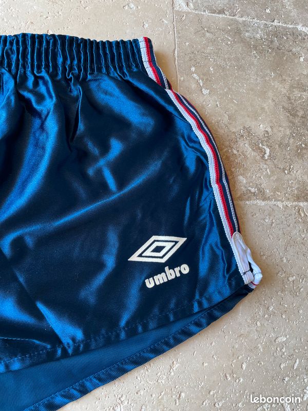 Short de sport Vintage en Nylon - Angleterre 1984-1987 (image 4)