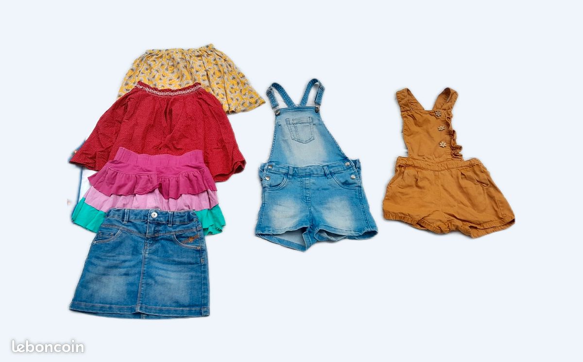 Vêtements fille 6 ans (28 pièces) (image 1)