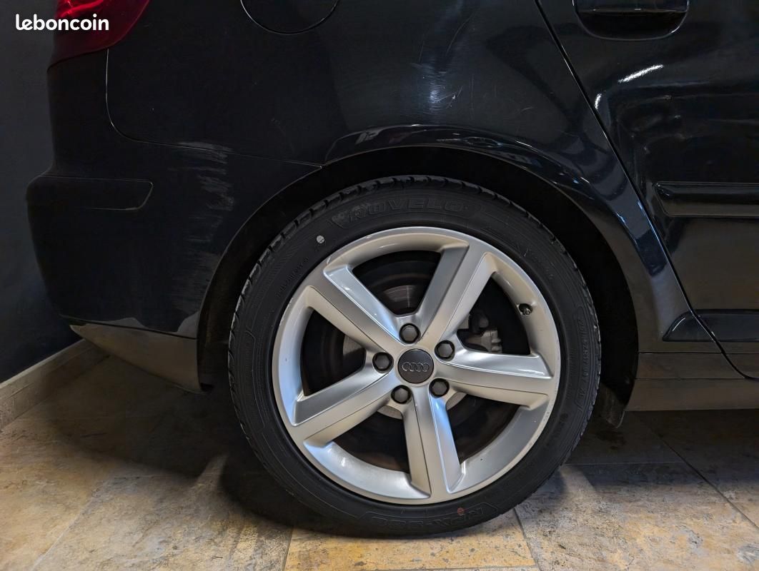 Audi A3 sportback 2.0 TDI 170cv SONO BOSE TOIT OUVRANT FULL CUIR CHAUFFANT (image 9)