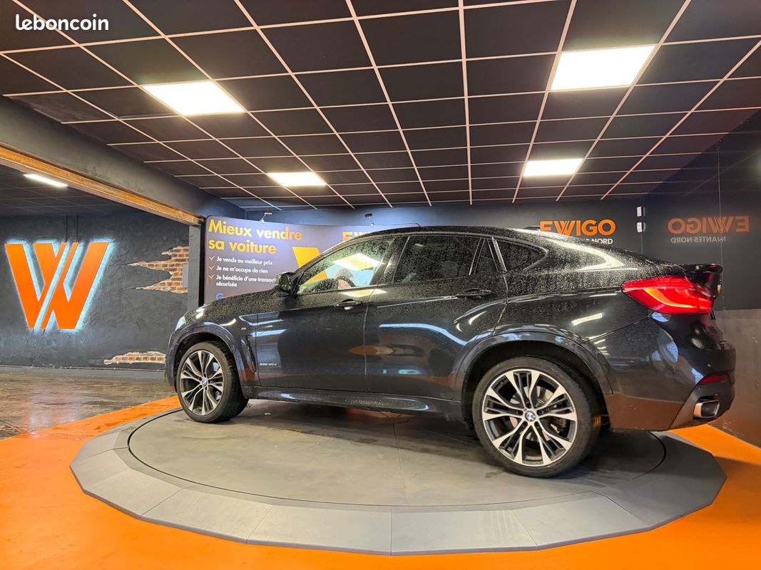 Bmw x6 4.0 d 315 m-sport xdrive bva / suivi complet bmw / attelage electrique / harman kardon (image 22)