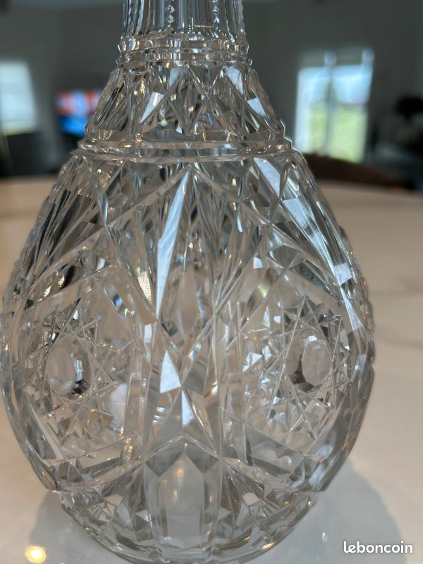 Set de Verres à Vin Français Ancien en Cristal Baccarat, Style