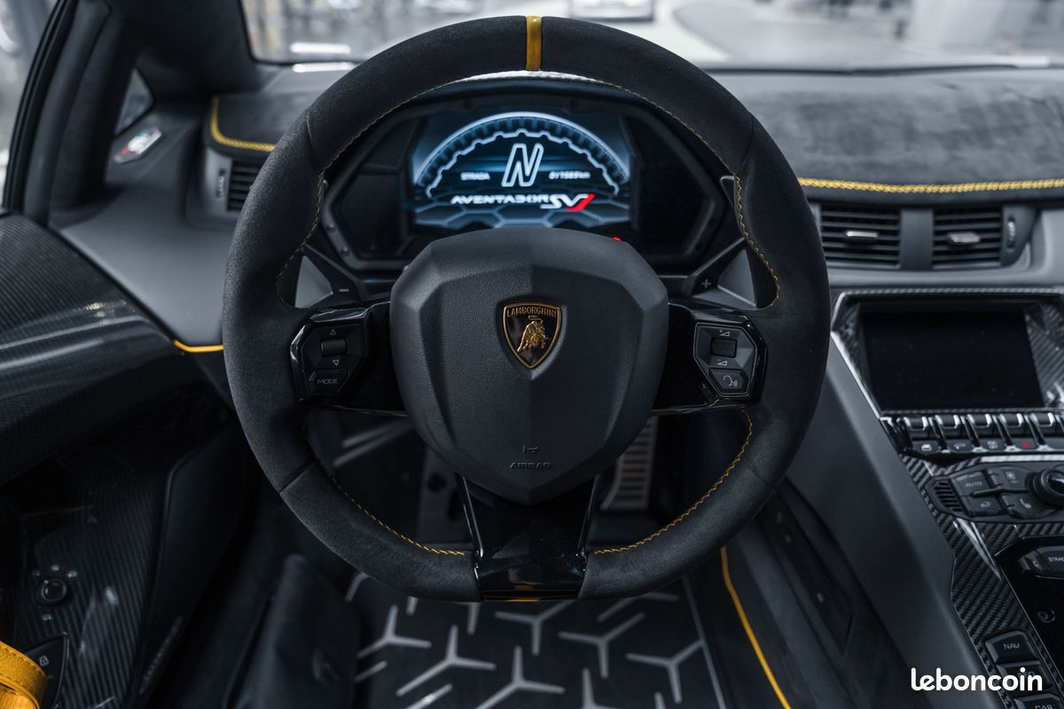 Lamborghini Aventador SVJ Coupé - Origine France - Échappement ZenRage US (image 9)