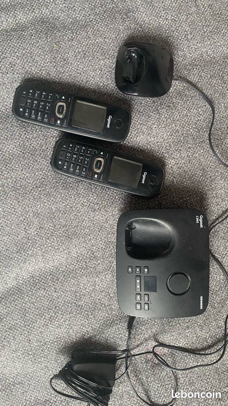 Téléphone filaire Siemens c595 duo (image 1)