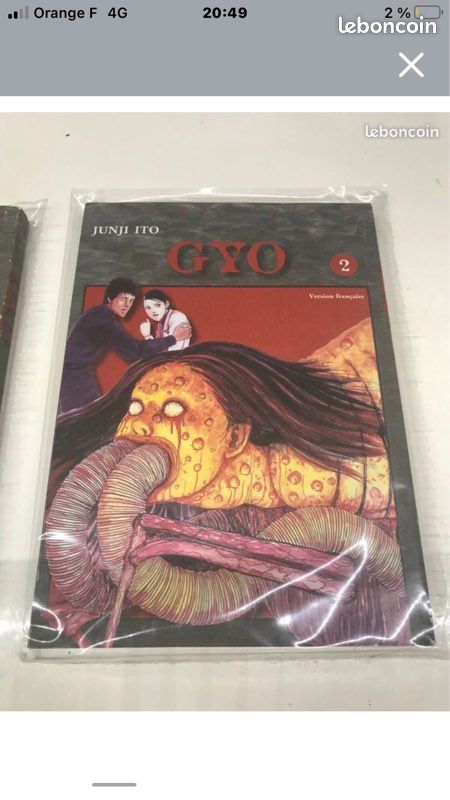 Gyo complet tome 1/2 rare (image 3)