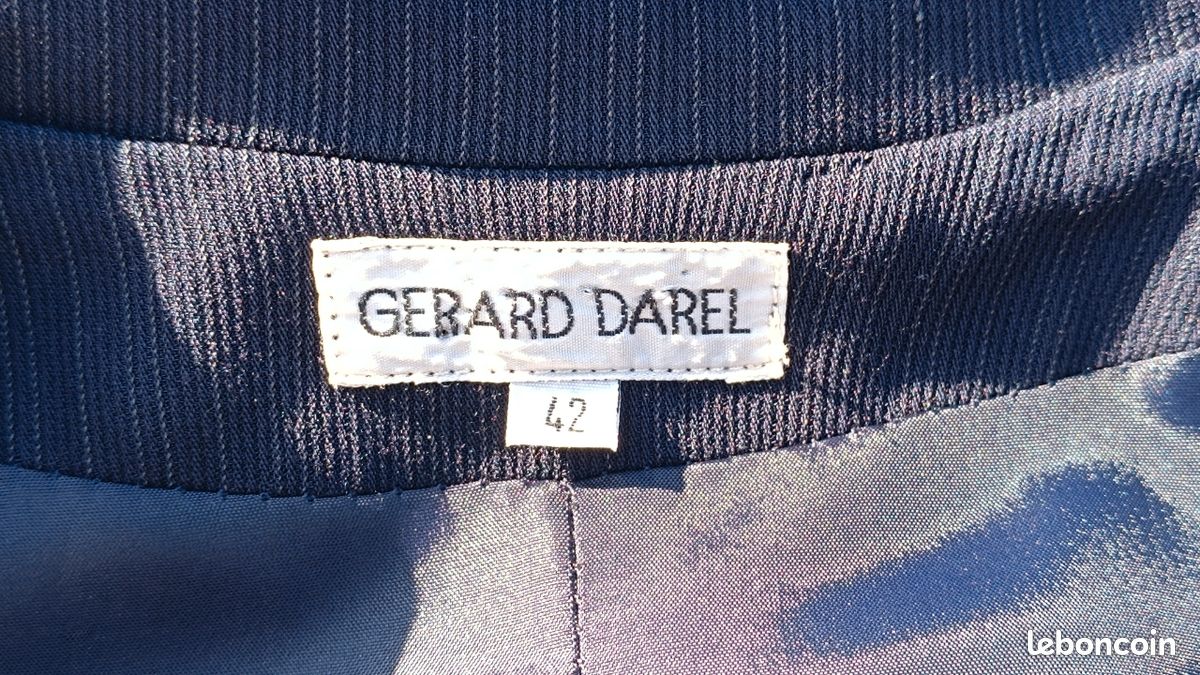 Veste Femme Gérard Darel Occasion – Taille 36 – Rose – Blazer En Coton – Très Bon état