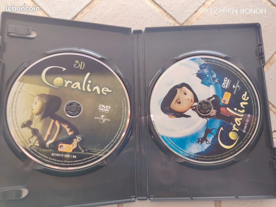 Coffret DVD Coraline et La legende de Despereaux (image 9)