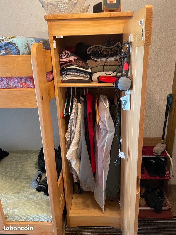 Lits superposés + armoire (chambre enfants) (image 3)