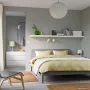 Lit Ikea Slattum Vissle gris clair 160x200 (image 3)