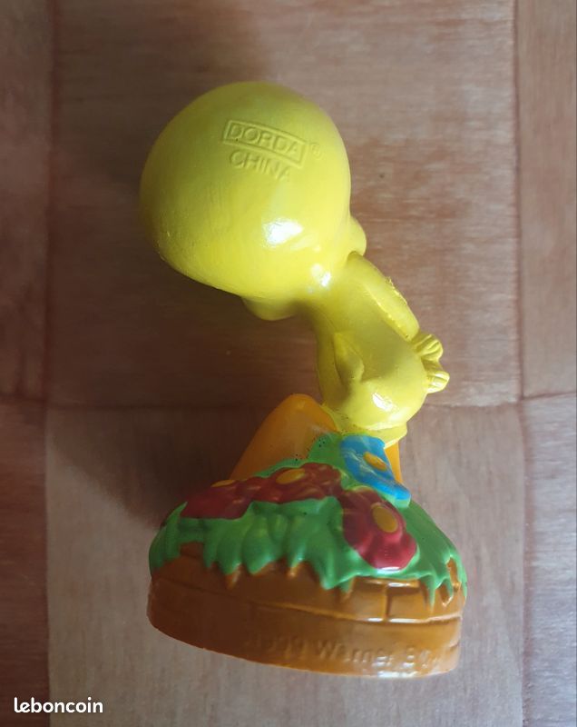 Figurine Grominet avec Titi Classic Sylvester with Tweety Warner Bros