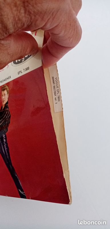 Lot vinyle johnny hallyday 45 tours (image 15)