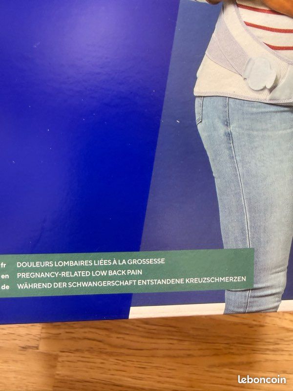 Ceinture de grossesse Thuasne Lombamum – soutien lombaire – quasi neuve (image 4)