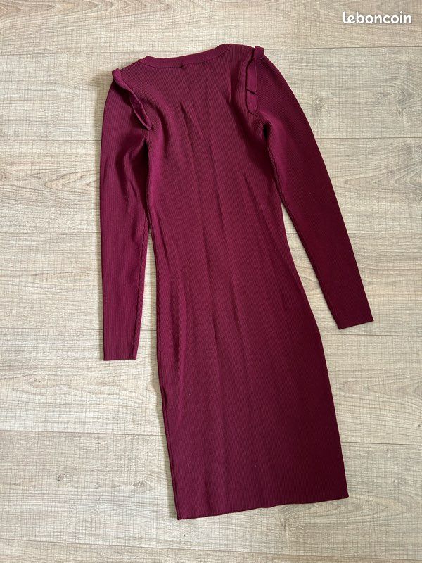 Pull Oversize Robe Pull Bordeaux Zara Robe Pull Bordeaux à Manches