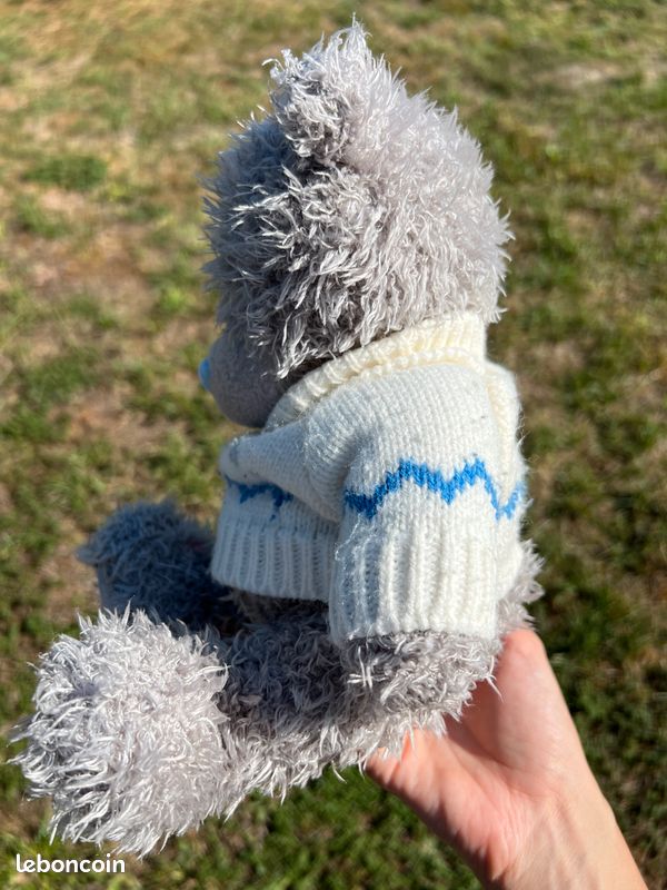 ❄️ Lot de 2 peluches Me To You oursons gris et bleu (image 7)