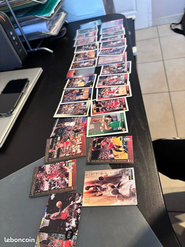 Cartes NBA upper deck 93-94 divers no + 94-95 (image 1)