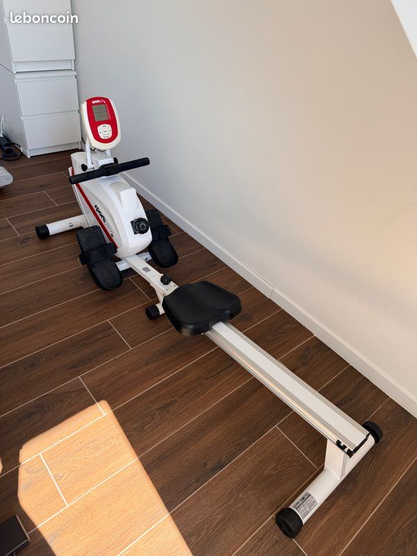 SportPlus Rameur pour la Maison avec résistance à l'air (8 Niveaux SportPlus Rameur pour la Maison avec résistance à l'air (8 Niveaux