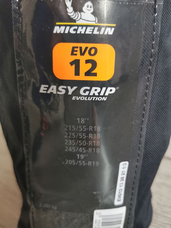 Chaînes Michelin easy grip Evo 12 - Équipement auto