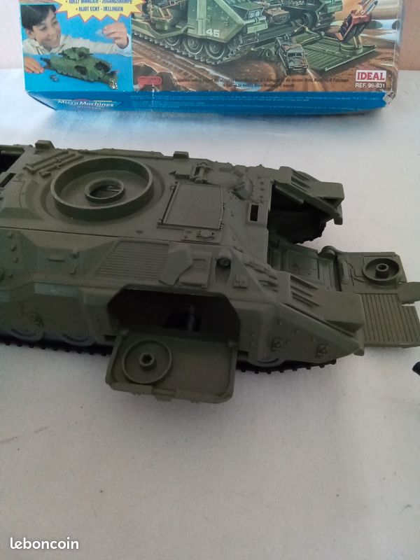 Micro Machines Super Tank - Galoob/Ideal Ref 96-831 - Complet Avec Boîte, état Vintage