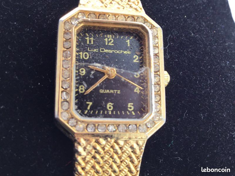 Montre Luc Desroches à Quartz - Homme, Bon état Général, Montre Classique Fonctionnelle