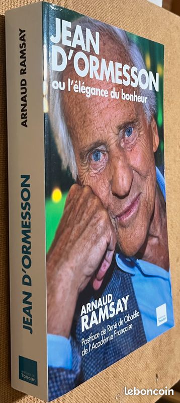 JEAN D'ORMESSON ou L'ELEGANCE DU BONHEUR de ARNAUD RAMSAY (image 3)