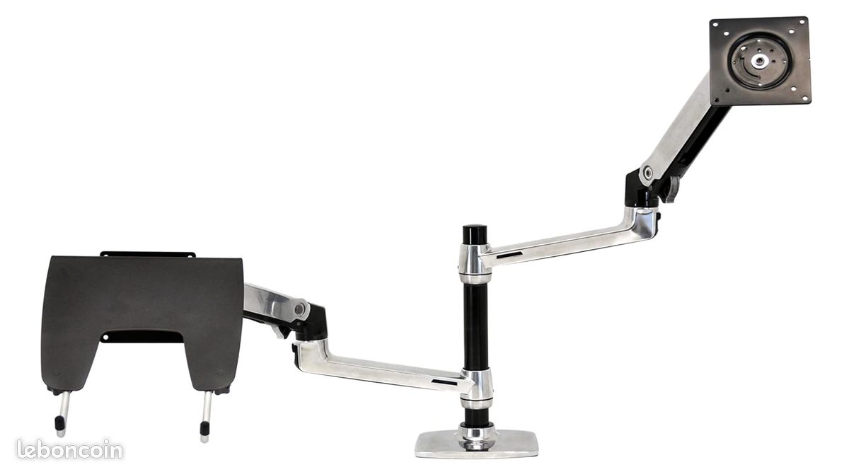 Support double bras pour écran LCD Ergotron (image 2)