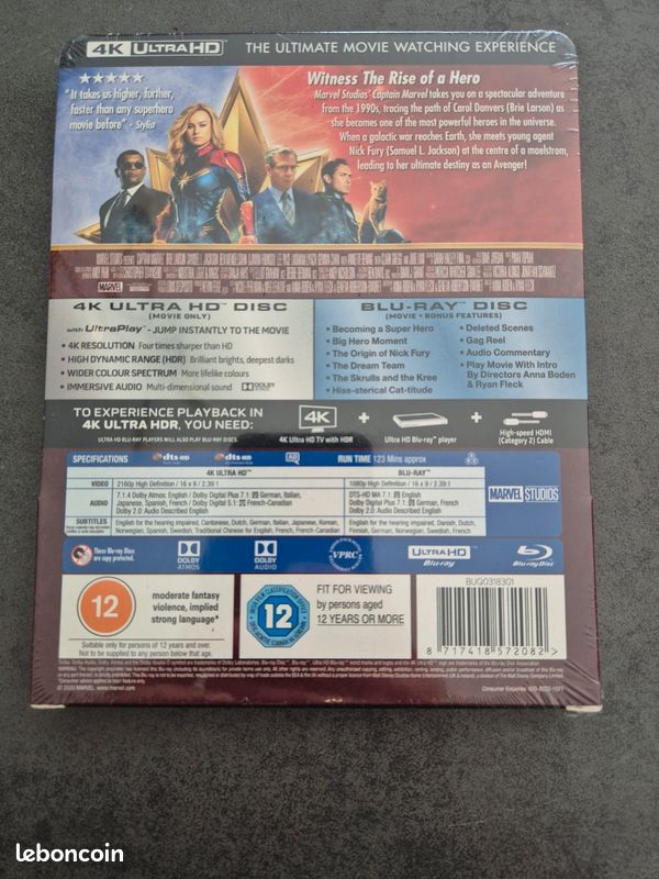 Steelbook captain Marvel (image 2)