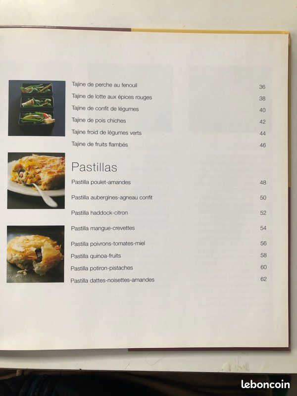 Livre recettes Tajines et pastillas (image 4)