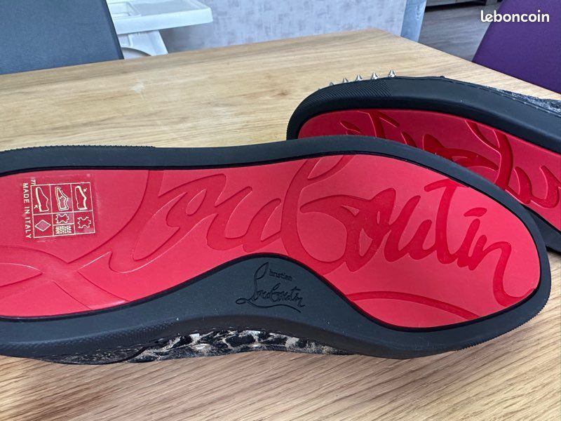Christian Louboutin - Louis Junior Spikes Orlato - taille 42,5 - Neuve (image 5)