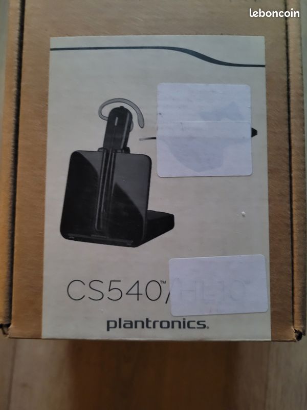 Oreillette / casque téléphonique professionnel Plantronics CS540 (image 1)