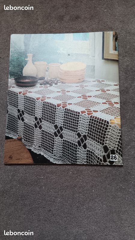 Crochet d'art spécial DMC n°2 1980 (image 1)