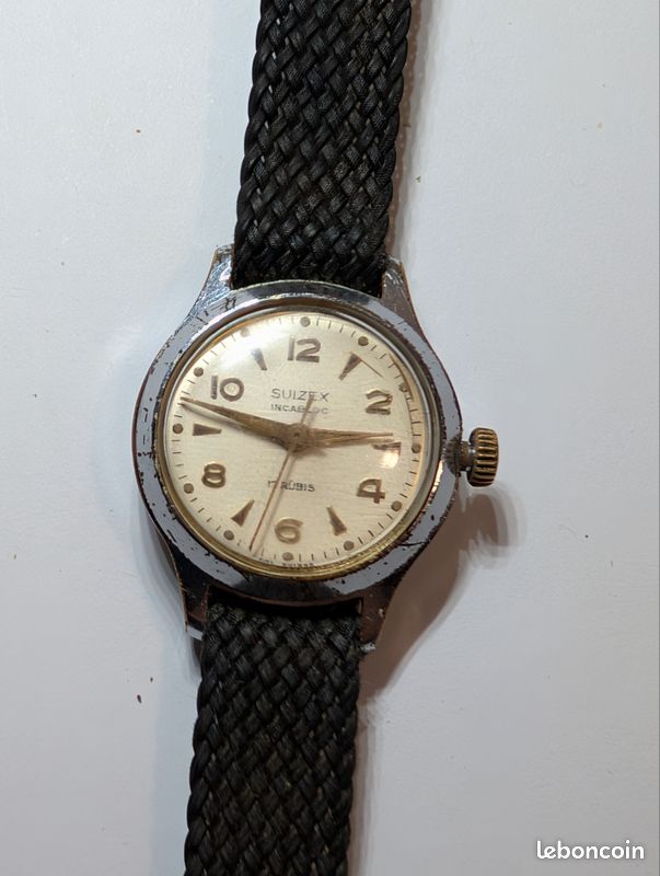 Montre Mécanique Vintage ONIX SWISS Extra Plate - Mouvement Peseux 330 - Années 60 - Fonctionne