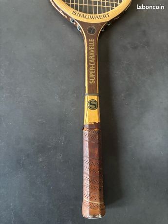 Raquette De Tennis En Bois Caravelle Snauwaert - Vintage - Bel état