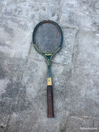 Raquette de tennis vintage Gauthier Équipe de France – Années 60/70 🪵 - Sport & Plein air